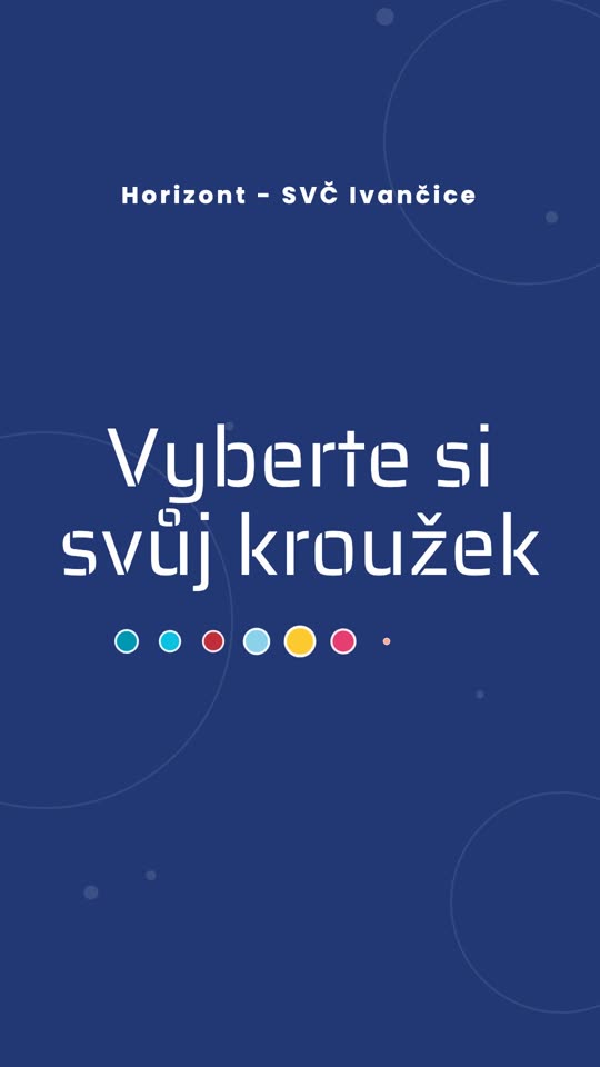 Motion graphics: teaser kroužků